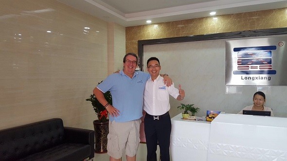 Client meeting at Mouldible facility